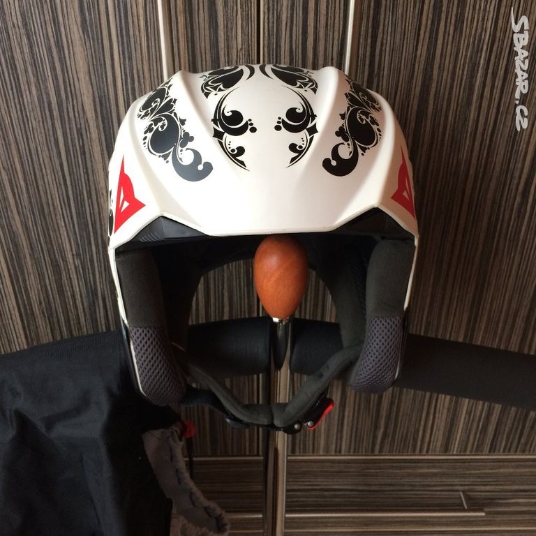 lyžařská helma Dainese Replica Svindal white-black matt vel. - 2