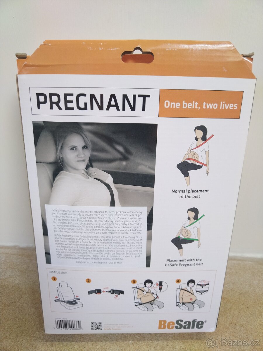 Těhotenský pás do auta - 2
