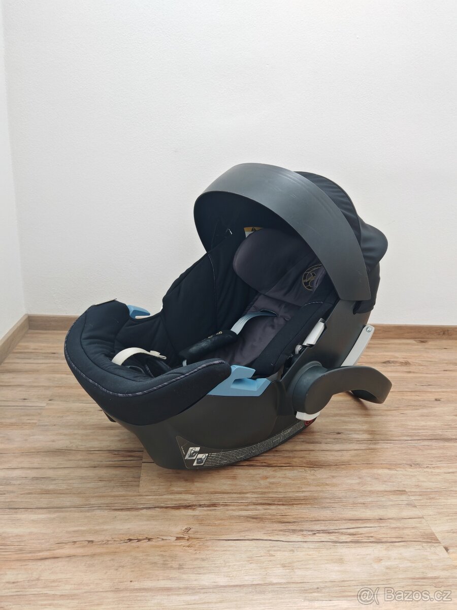 Autosedačka Cybex Aton 5 + adaptéry na kočárek - 2