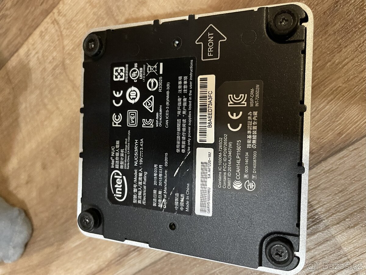 Mini PC Intel NUC i3-5050, 12GB RAM - 2