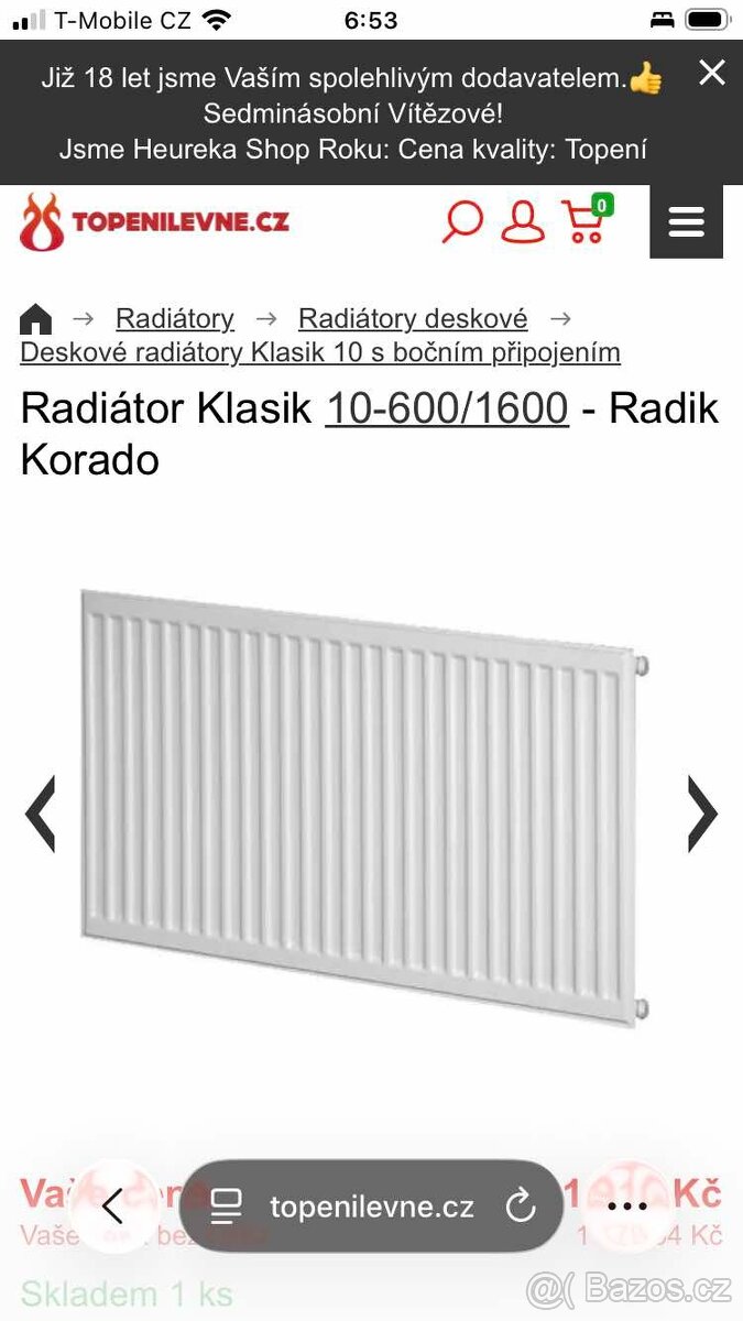 Radiátor Korado Radik 160x60cm - 2