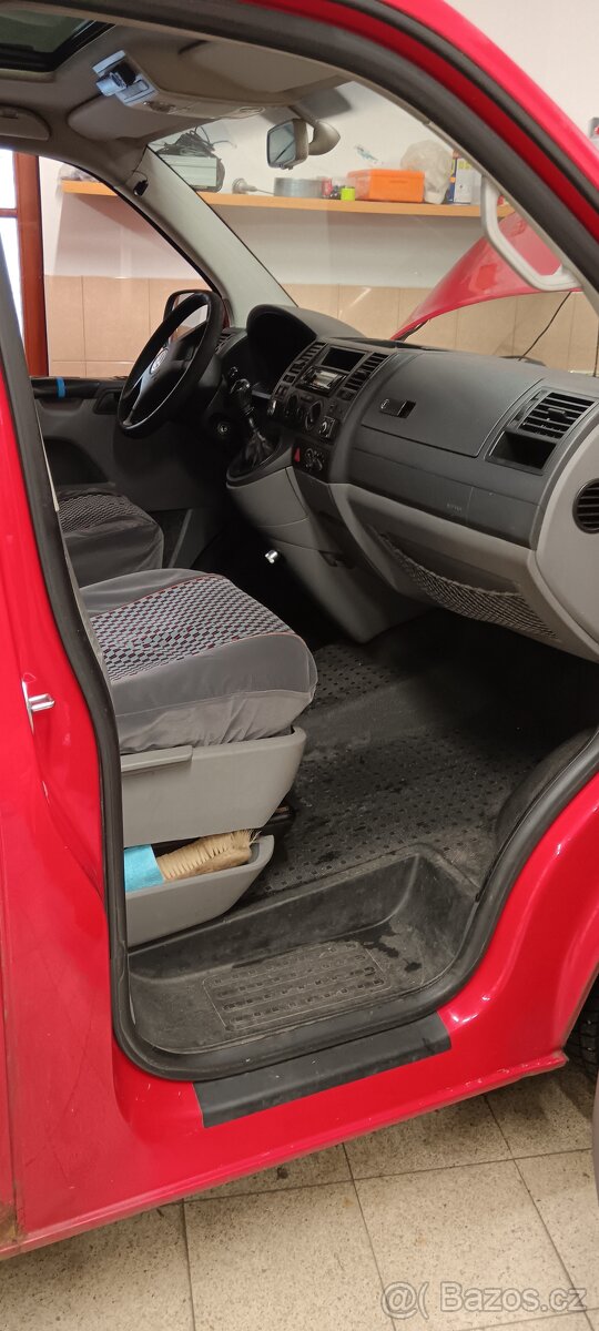 Volkswagen T5 4x4 uzávěrka diferenciálu 11/2006 - 2