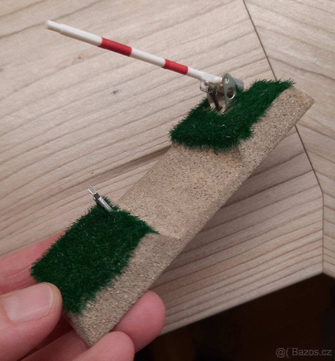 Závory ke kolejišti TT - železniční přejezd 2x - 2