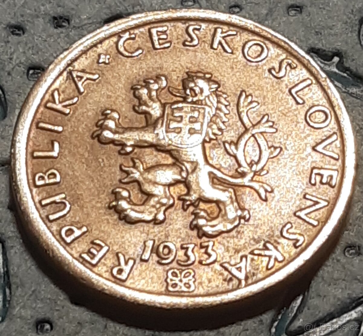 20 haléř 1933 R • ORIGINAL 1 / 1 - 2