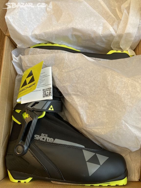 Boty na běžky Fischer RC5 SKATE EU38/UK5 (nové) - 2