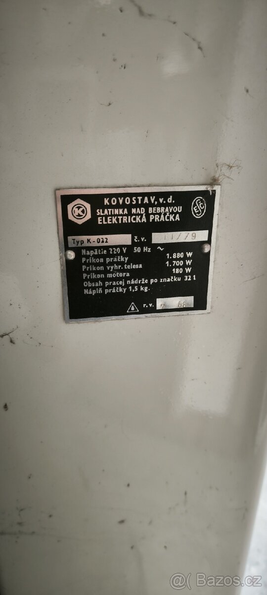 Pračka Slatinka - 2