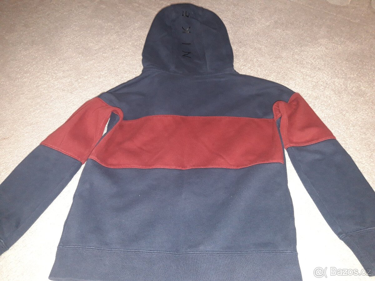 Dětská mikina NIKE vel. 140-150 modro červená - 2