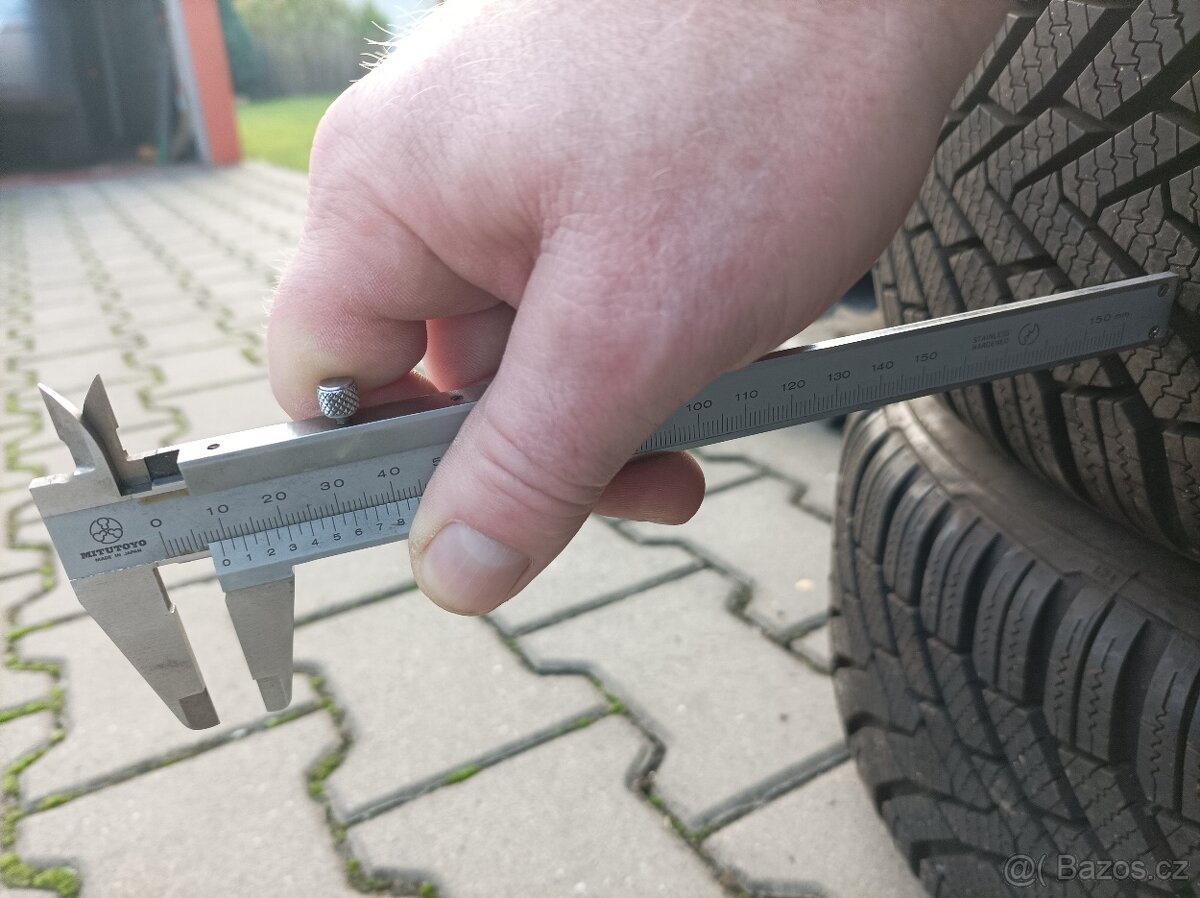 PRODEJ zimní pneu + disky R15-195/60 - 2