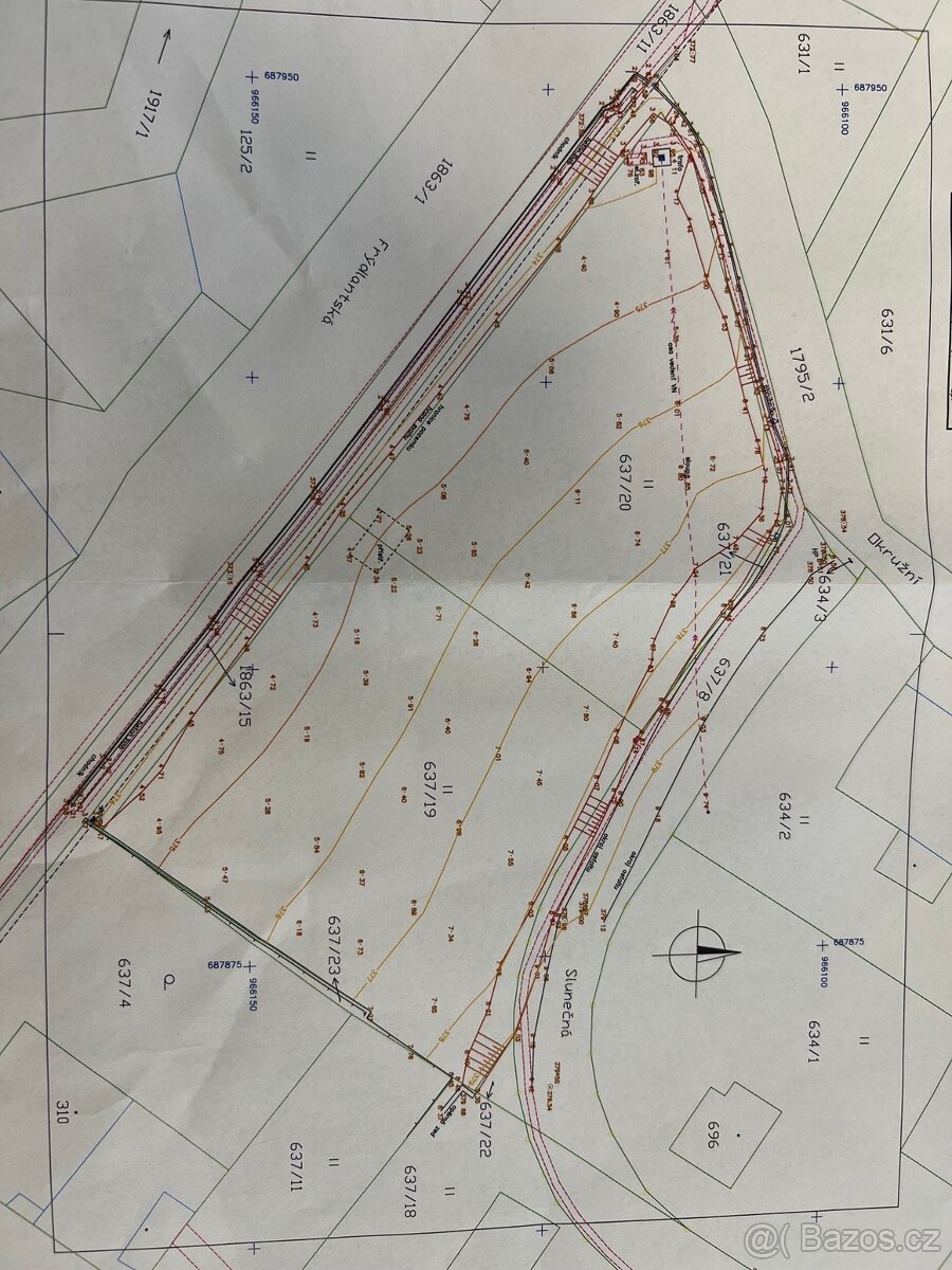 Prodej stavební parcely 2100 m² - Mníšek u Liberce - 2