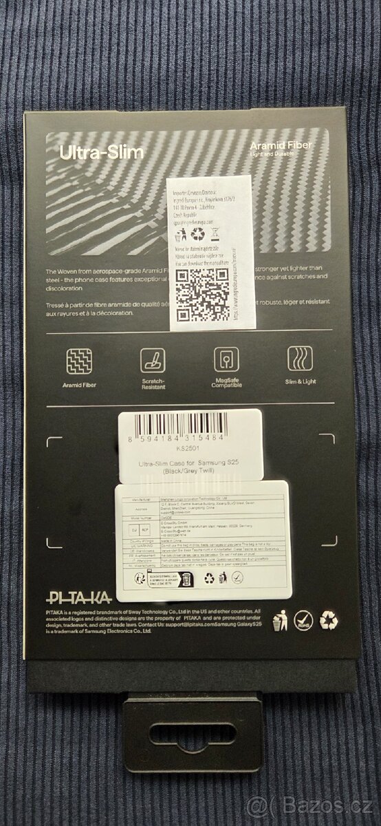 Samsung S25 ochranný kryt Pitaka - 2