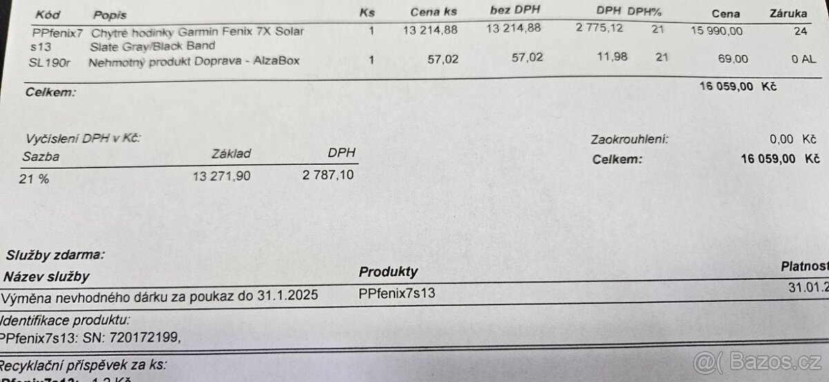 GARMIN Fenix 7x solar - 2
