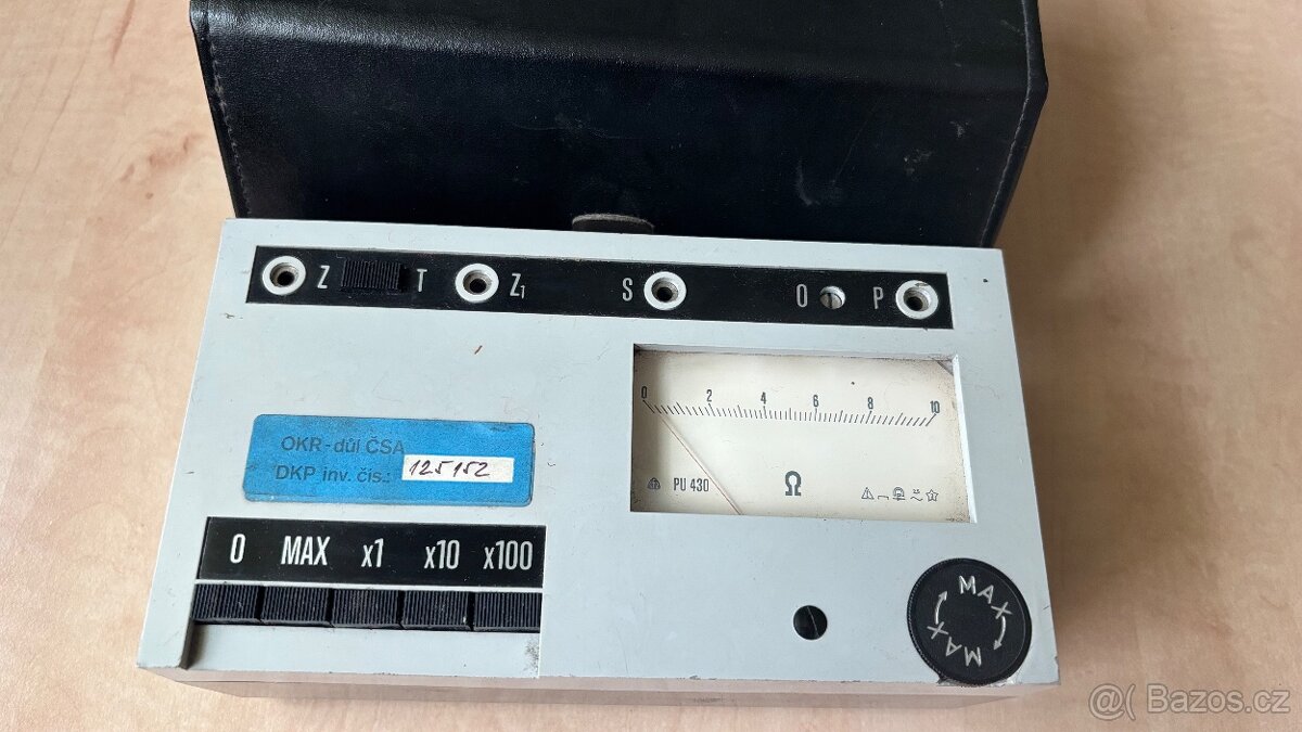 Měřící přístroj PU 430 - 2