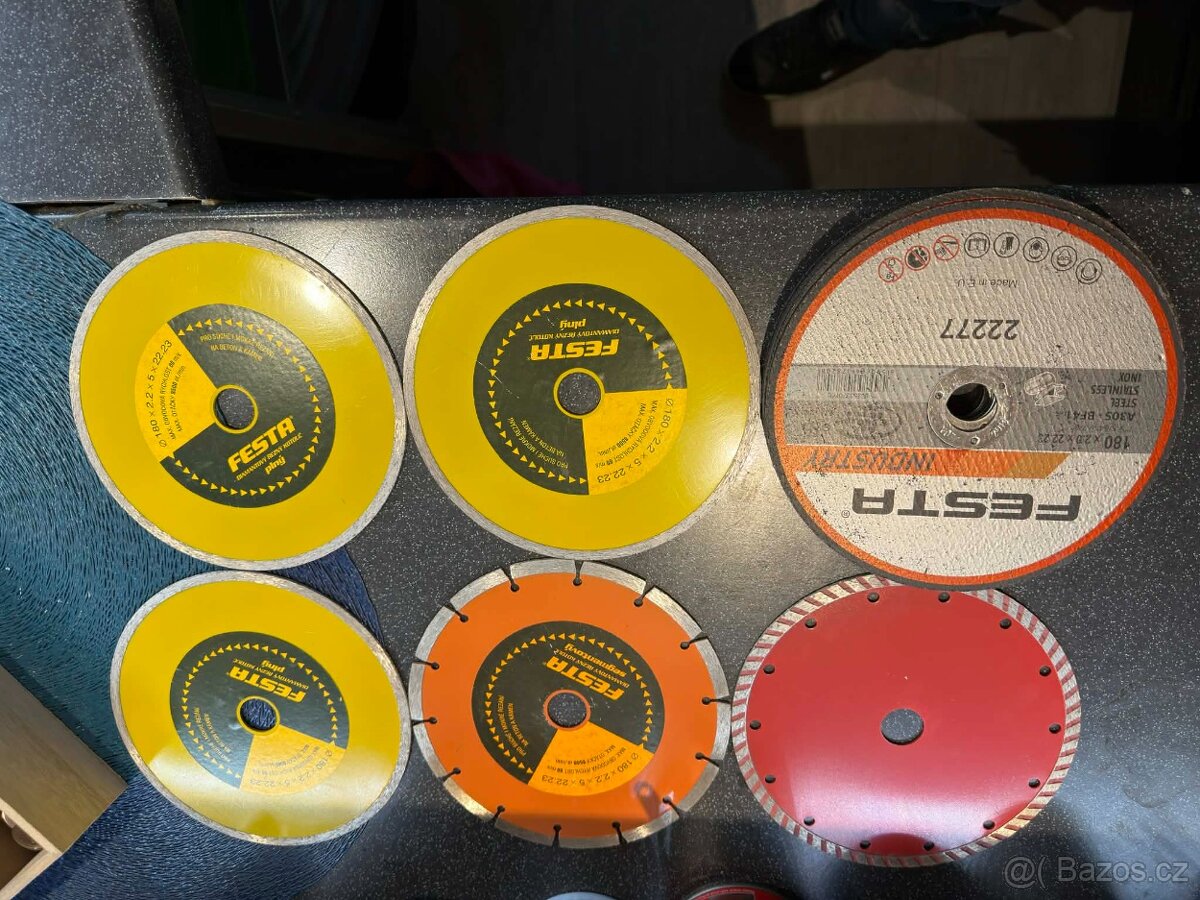Kotouče Festa diamant/železo - 2