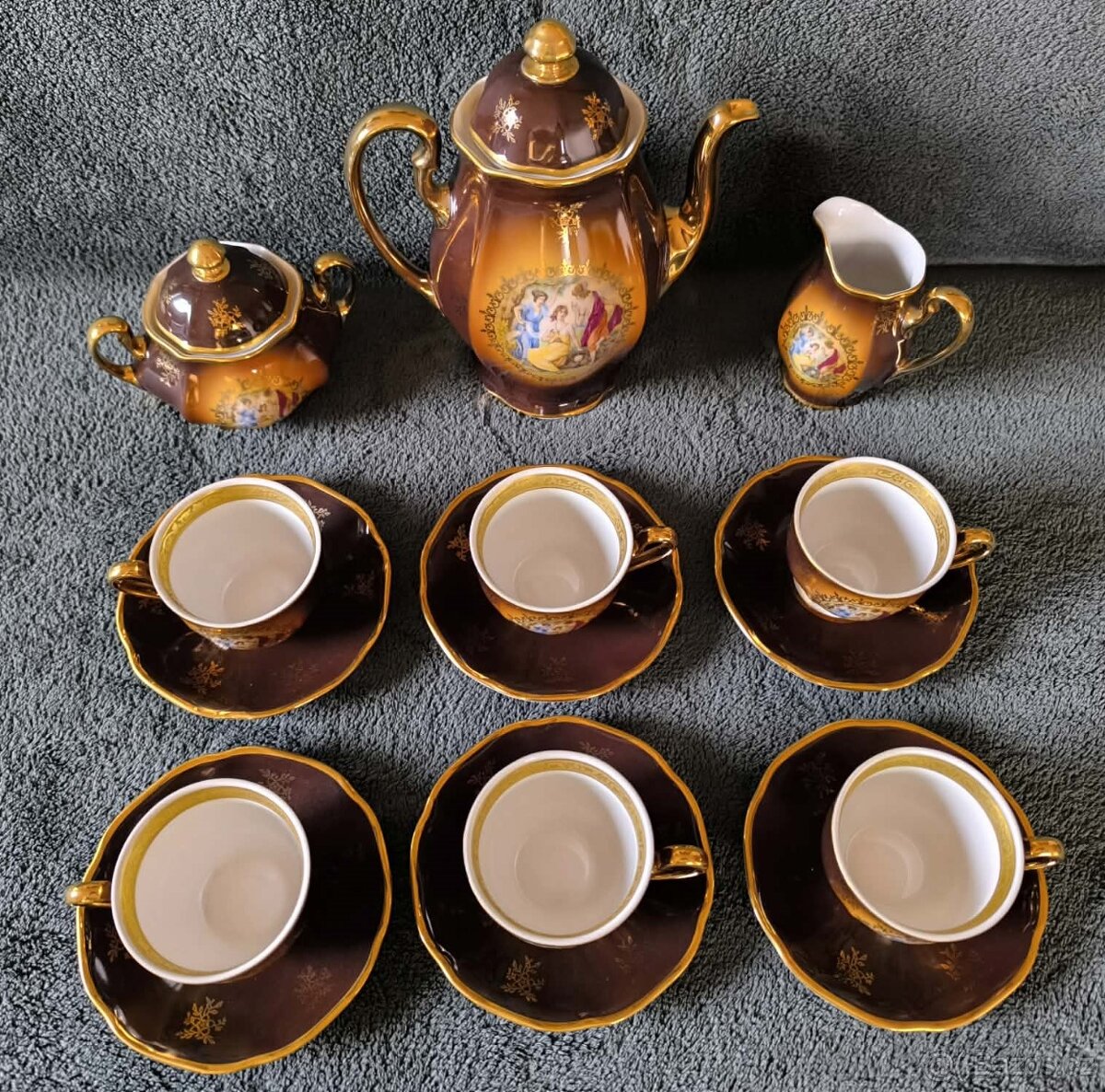 Tri Grácie, kávový servis - 2