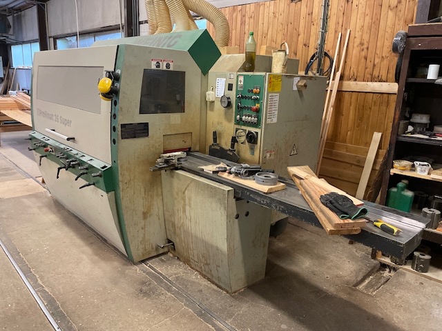 Čtyřstranná frézka + nástroje - 2