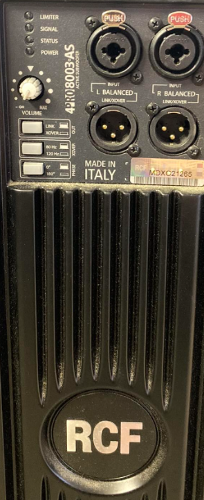 RCF 4PRO 8003 AS - 2