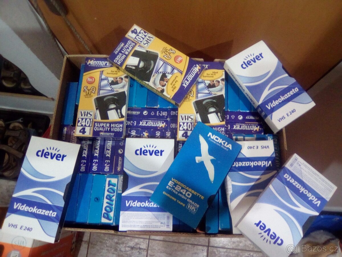 Videokazety VHS NOKIA - 2