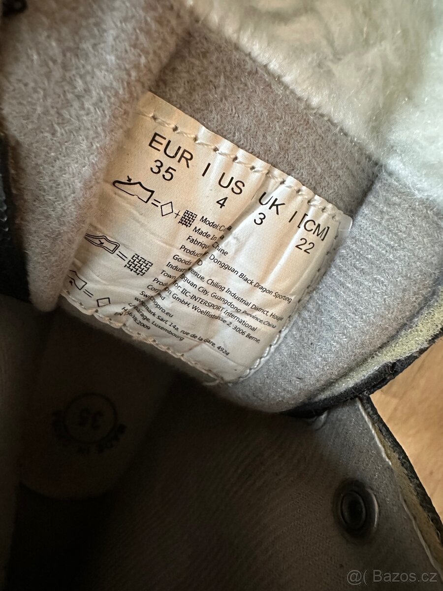 Ledni damske brusle, vel.35 - 2