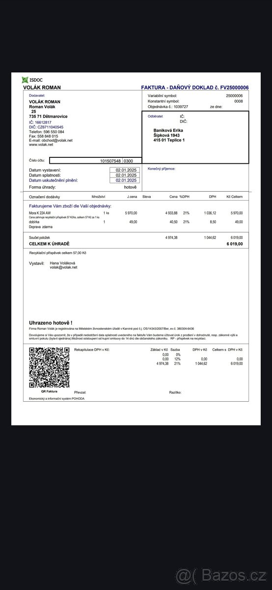 Kombinovaný sporák MORA K 224 AW - 2