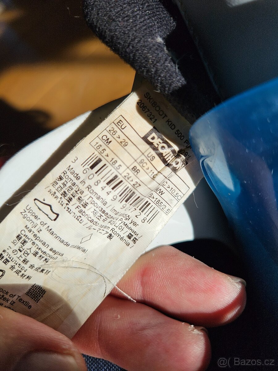 Dětské rostoucí lyžáky WEZZE - 2