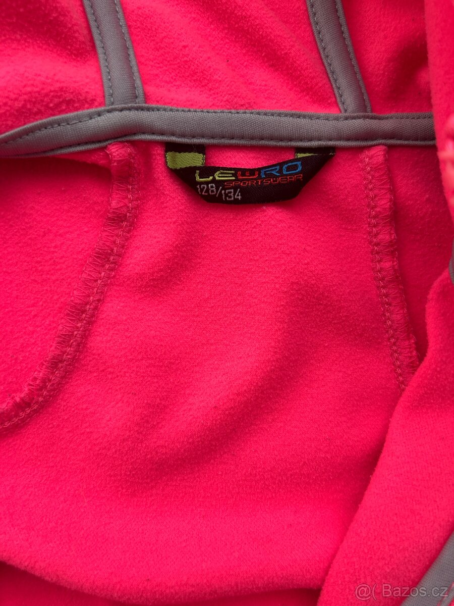 Dívčí sportovní mikina Lewro vel 128/134 - 2