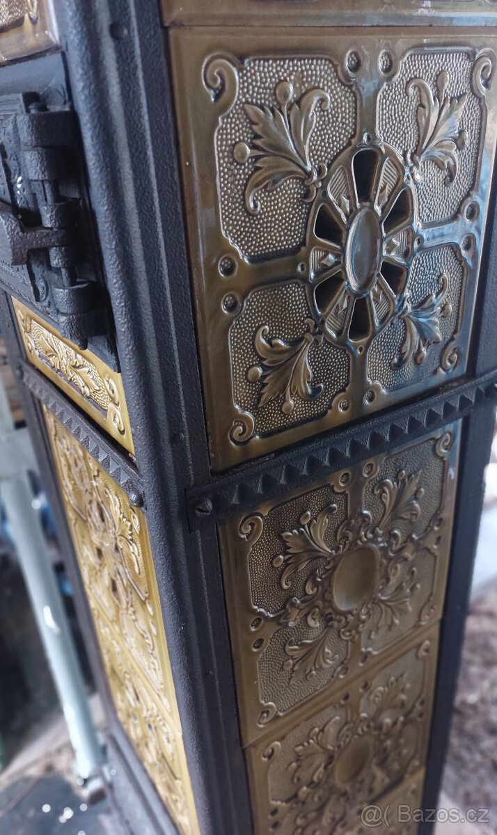 Prodám starožitná kamna Patent Liebisch Rumburg - 2