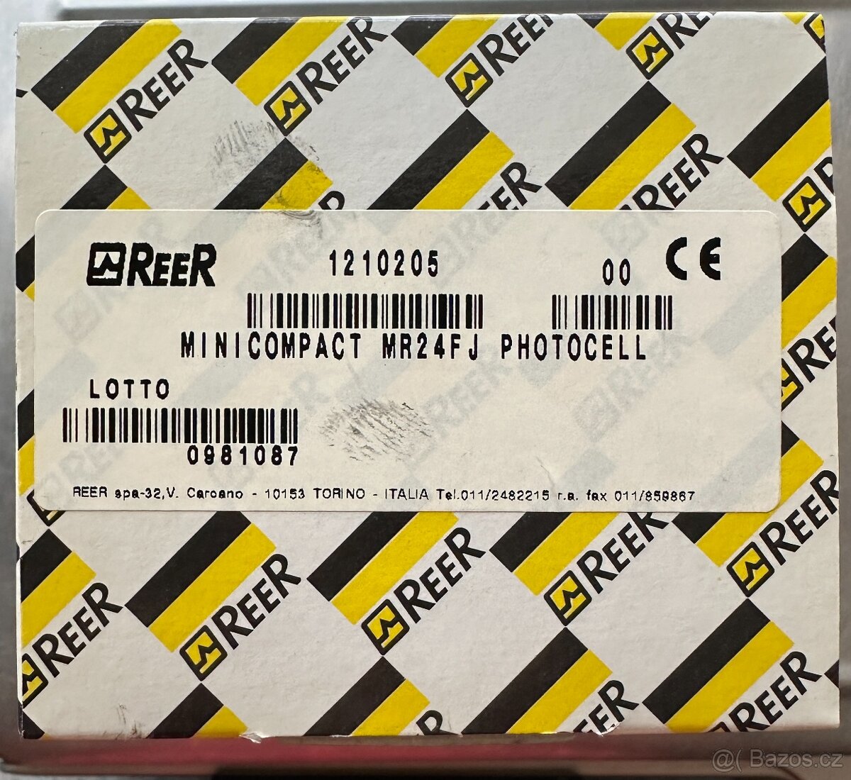 Fotobuňka, optické čidlo REER MR24FJ - 2