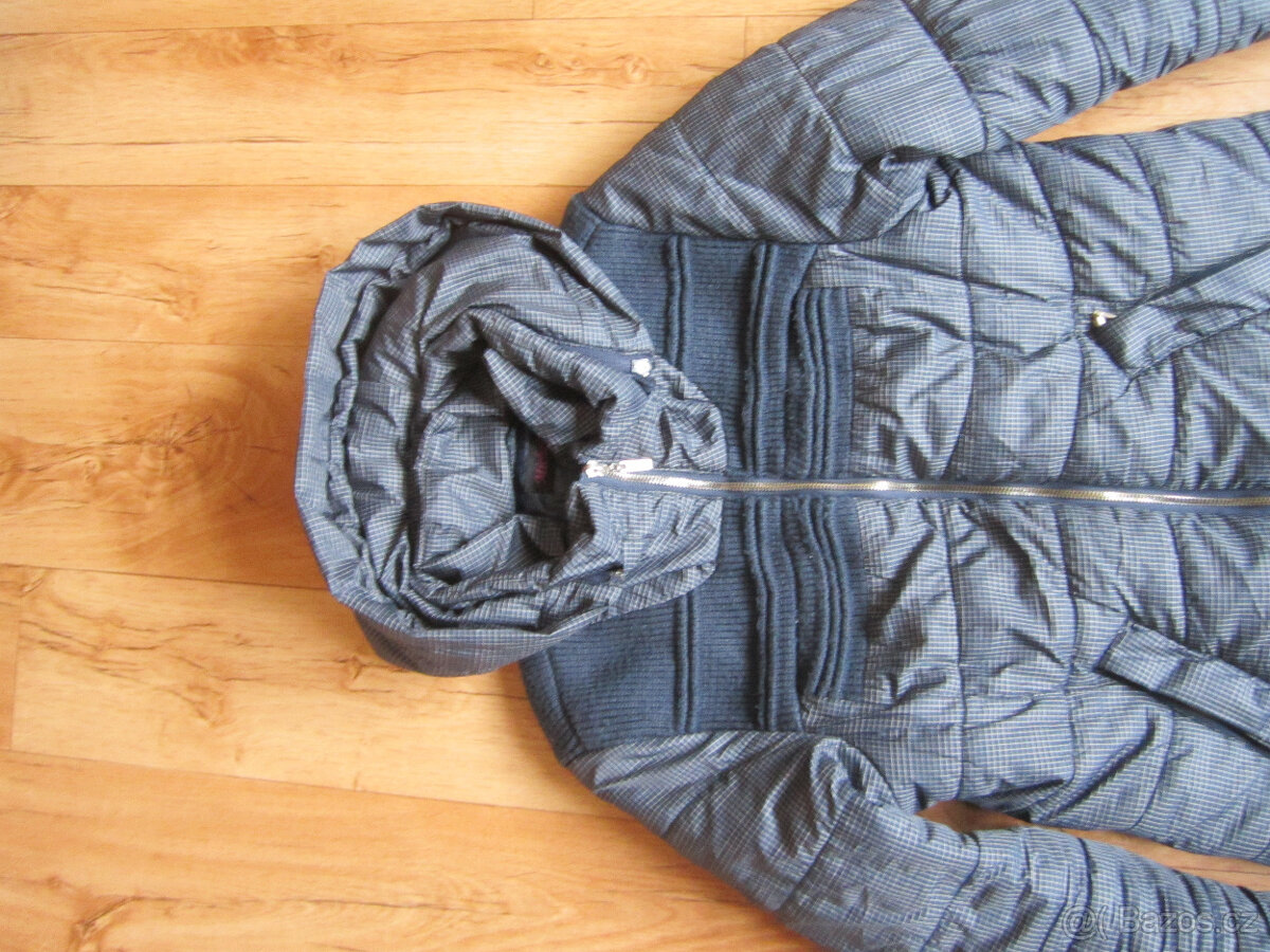 Prošívaná zimní bunda / kabát M/L, lehká a teplá - 2