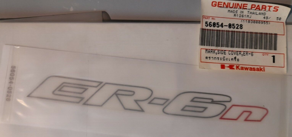 Polep na kryt chladiče Kawasaki ER-6N 2010 - 2