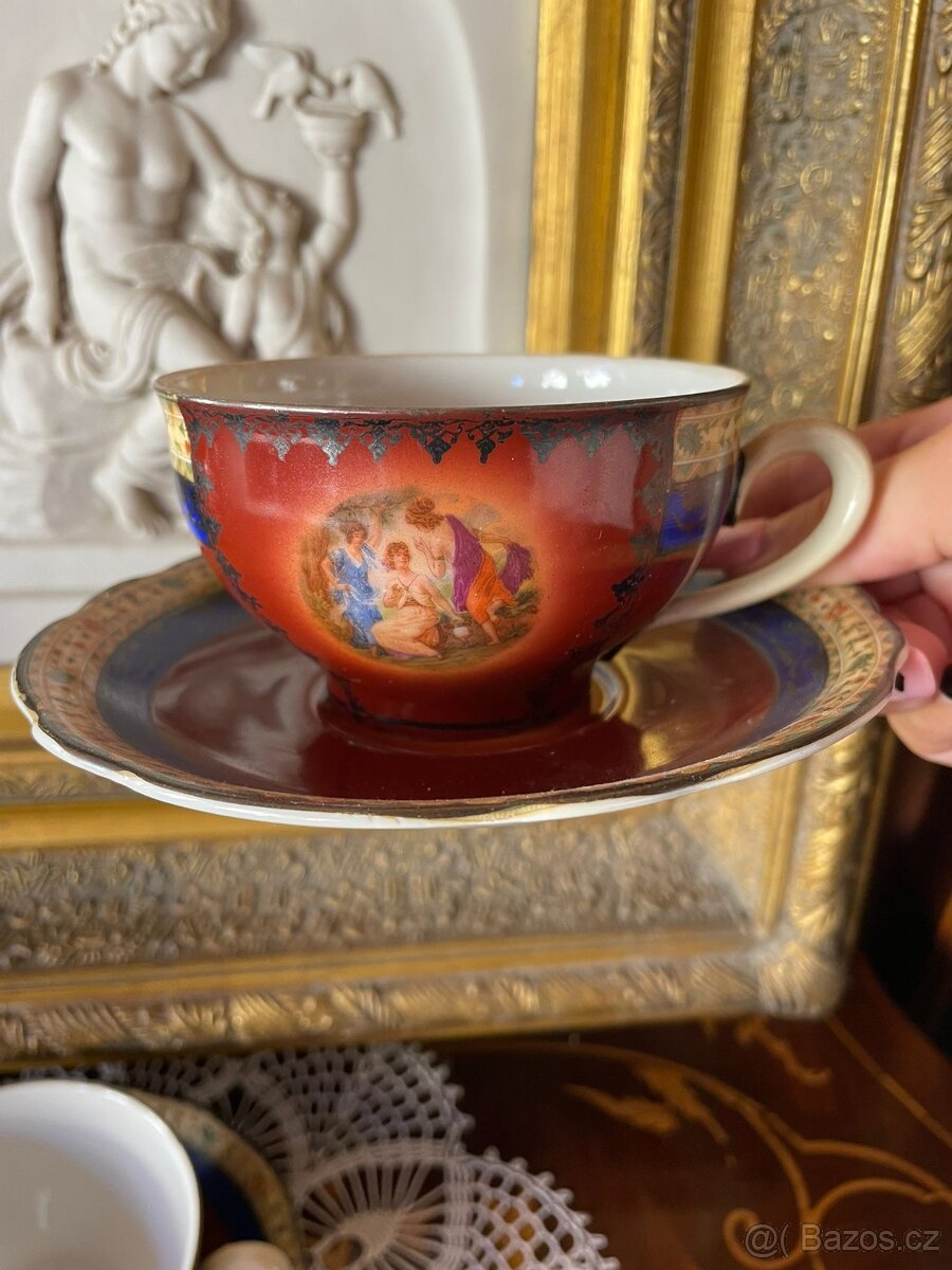 Šálek s podšálkem Tři grácie - 2