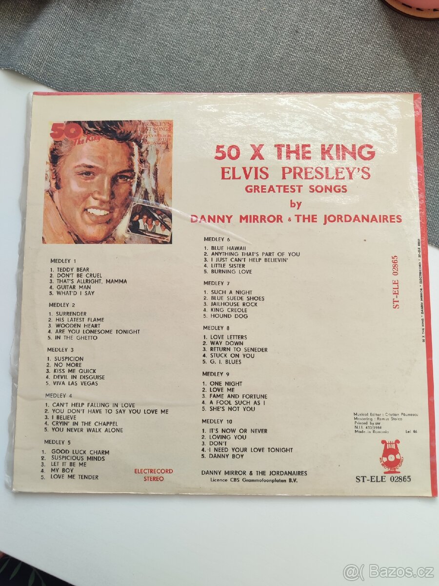 LP- Elvis Presleys- Greatest songs 1984 - 2