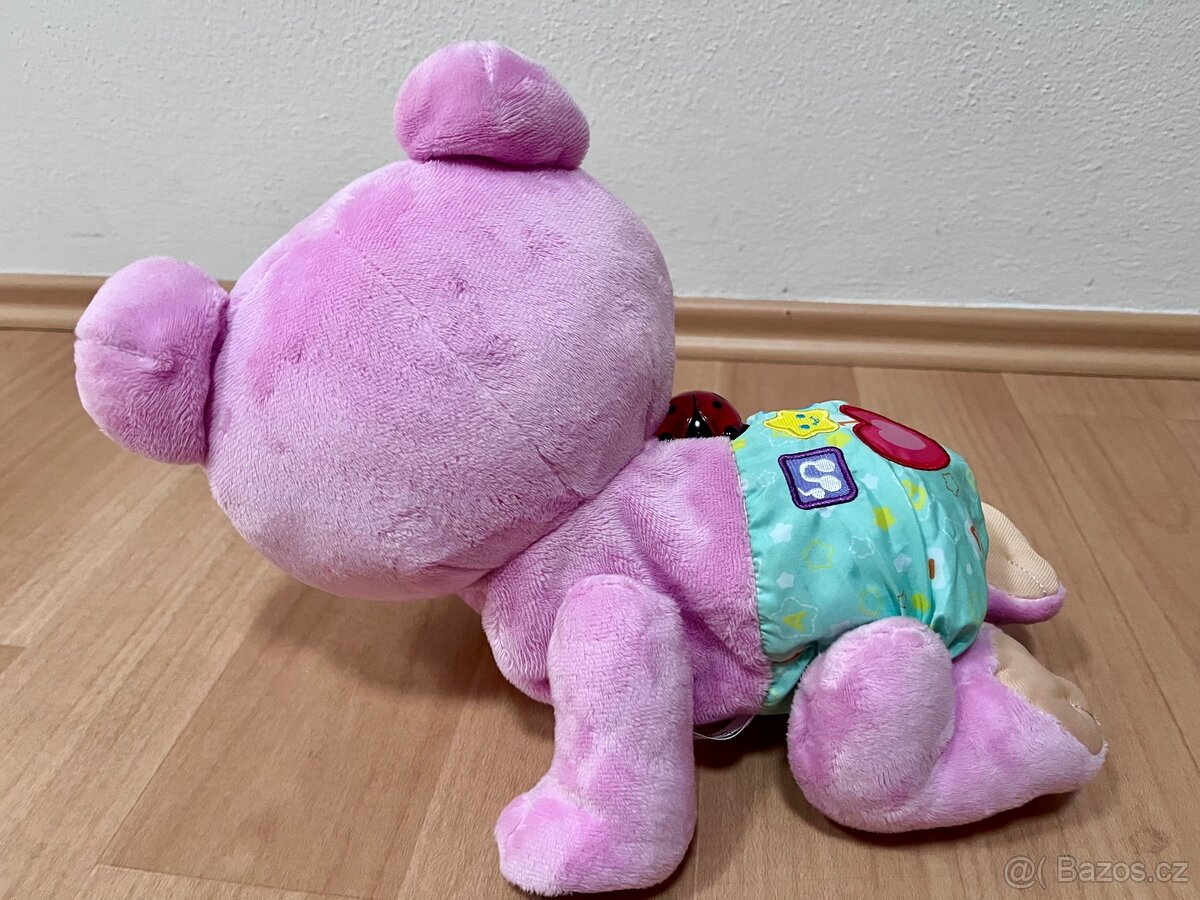 Růžový lezoucí medvídek Vtech - 2