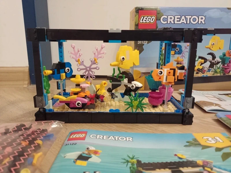 lego creator 31122 akvárium - 2