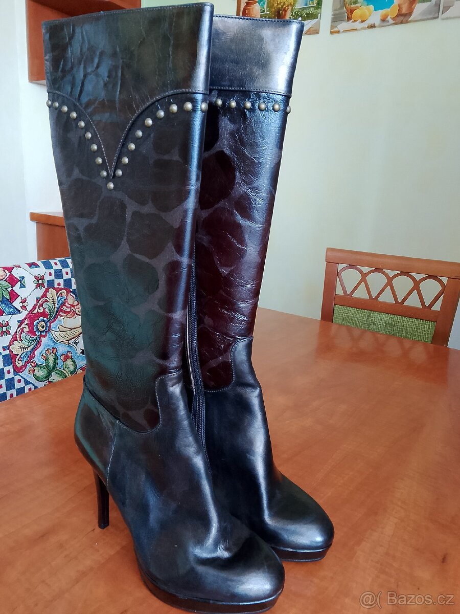 Italské kozačky velikost 38 - 2