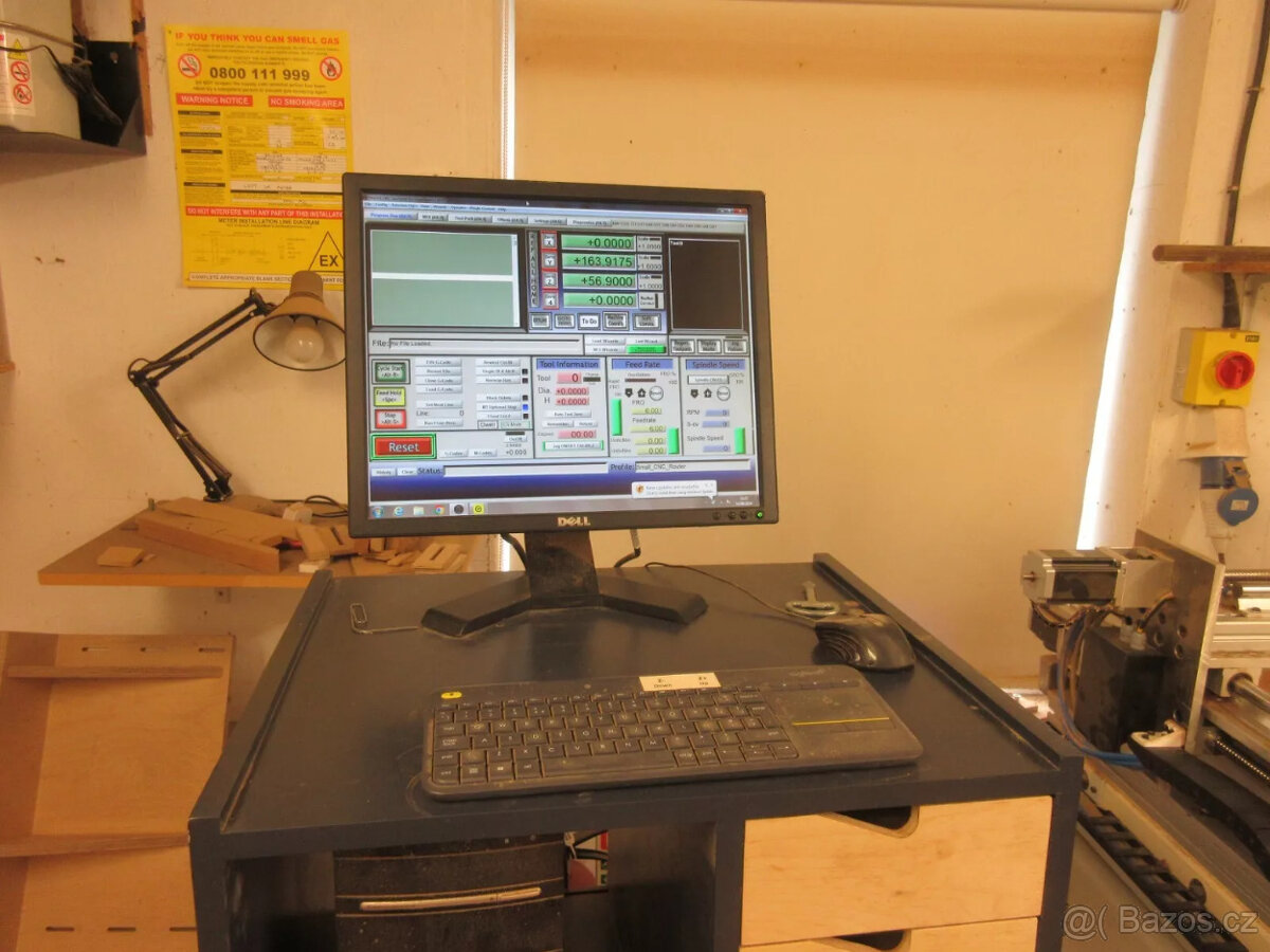 použitý dřevoobráběcí cnc router Mach3 - 2