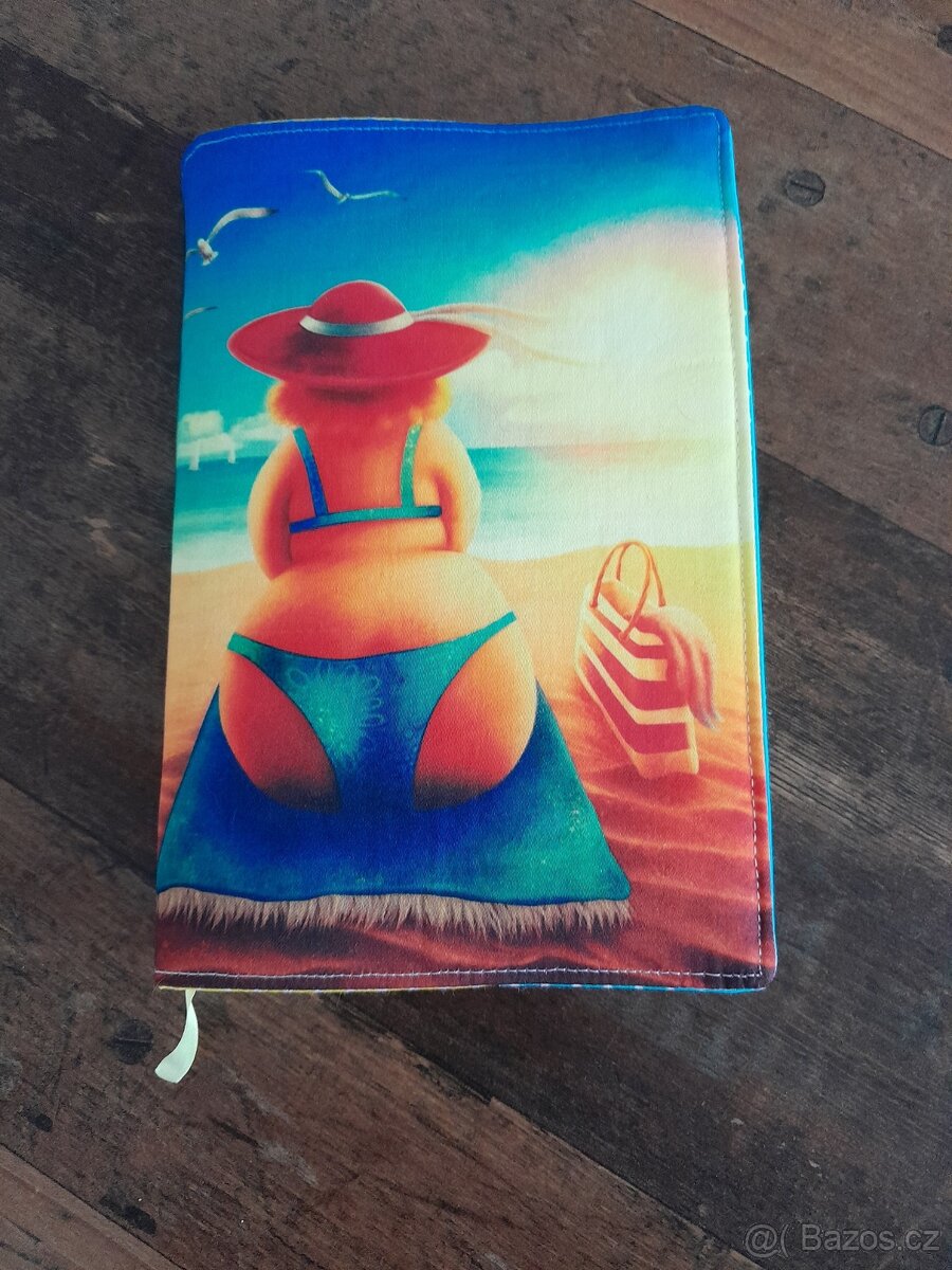 Nastavitelný obal na knihu......léto u vody - 2