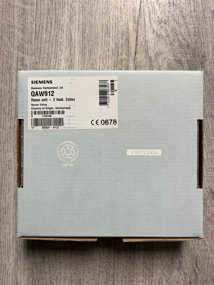 Prostorová jednotka Siemens QAW912 - 2