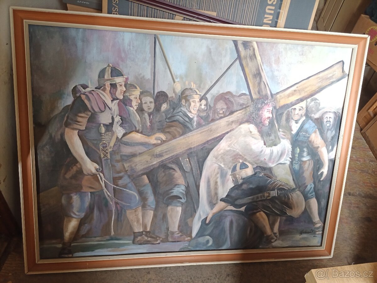 Prodám obraz velký, za 1500 Kč - 2