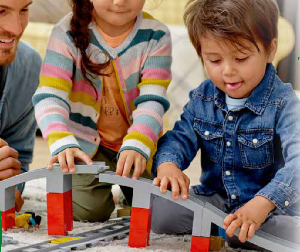 LEGO DUPLO – Konstrukce mostu (4 díly) - 2