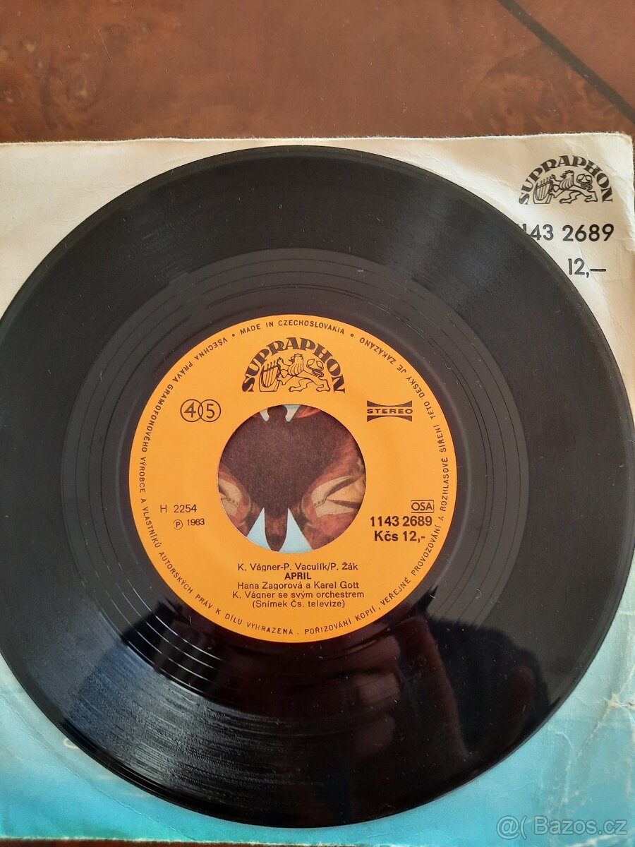 Karel Gott, Zagorová April , 1983 - 2