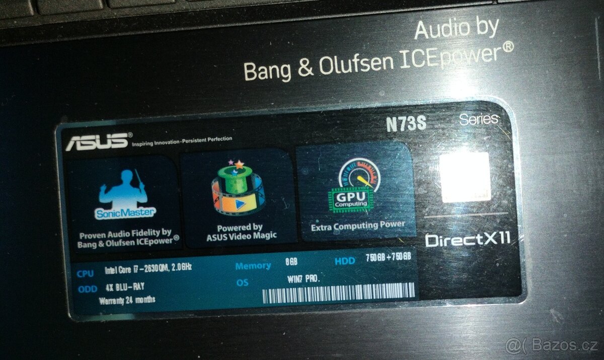 Notebook ASUS N73S - 2