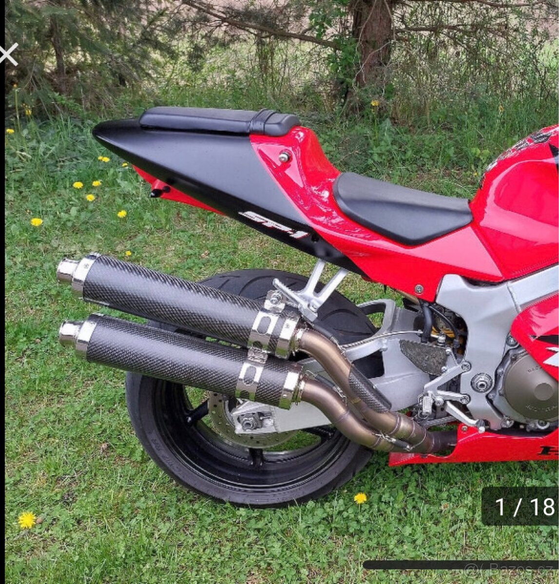 VTR SP-1 výfuky - 2