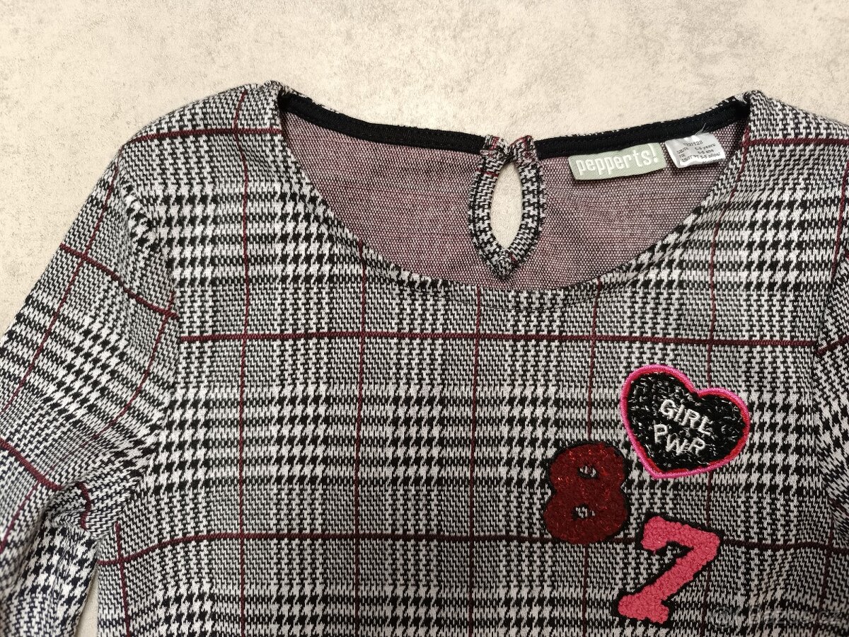 Dívčí šaty, Pepperts, vel. 122-128 - 2