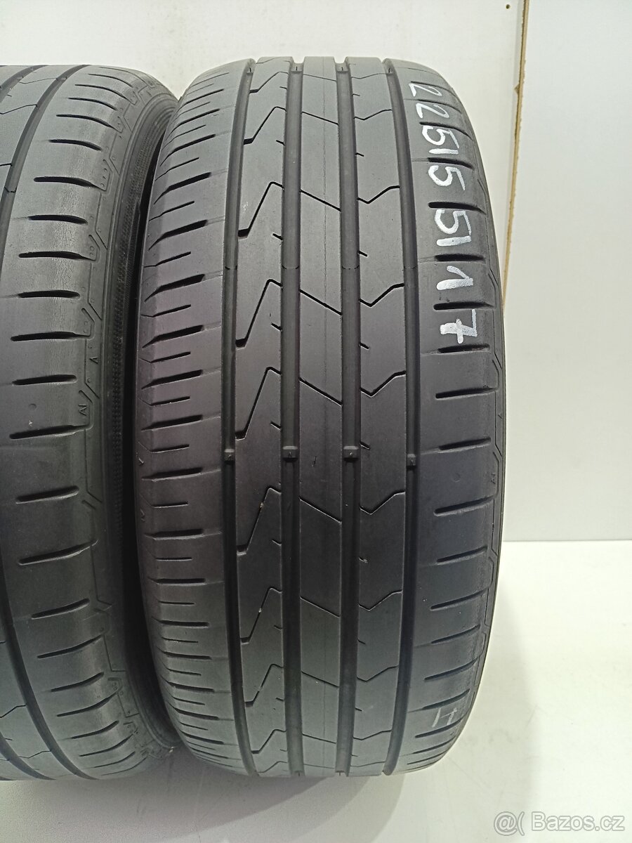 2ks letní pneu 225/55/17 Hankook - 2