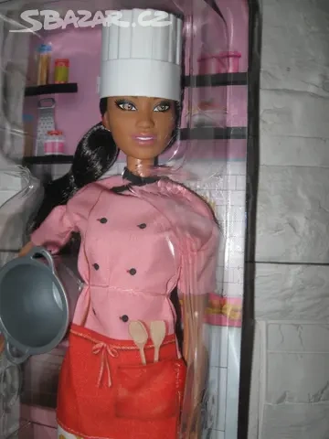 nová barbie Mattel kuchařka - 2