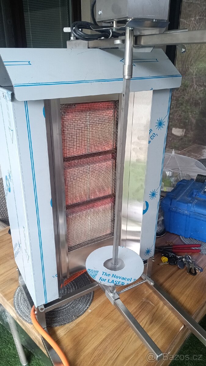 Plynový gril na kebab/gyros Gd1,2,3,4 - 2