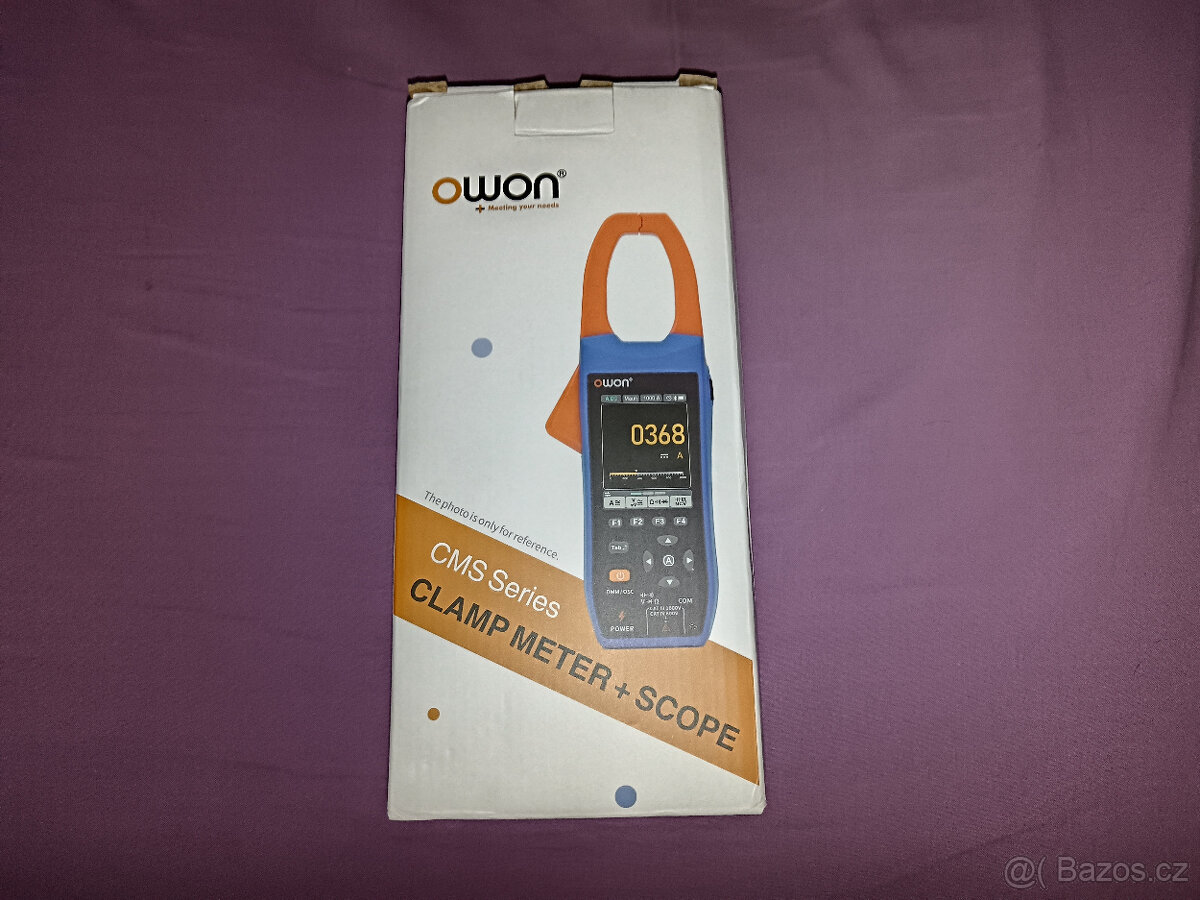 Klešťový multimetr OWON s osciloskopem 1000A AC/DC - 2