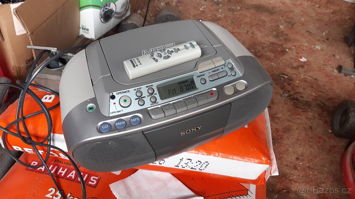 radio sony , kazeta cd mp3 - 2