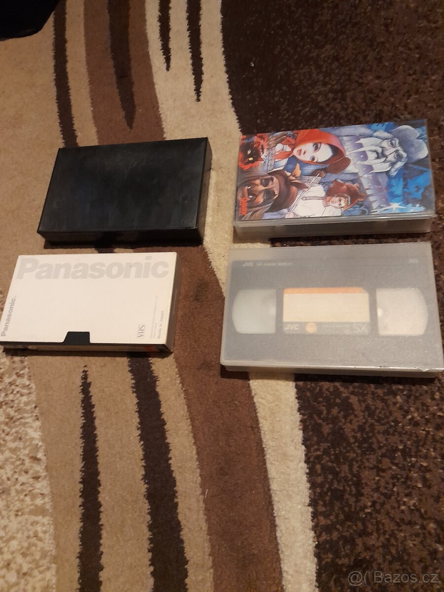 VHS kazety 8ks - 2