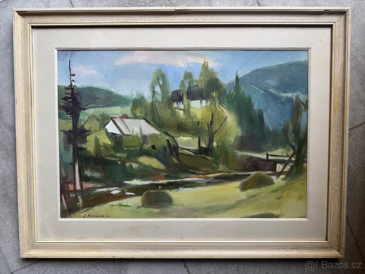 Obraz J.Kurzava POTOK - 2
